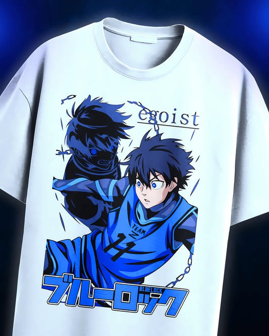Blue Lock 'Egoist' Isagi Yoichi Oversized Tee