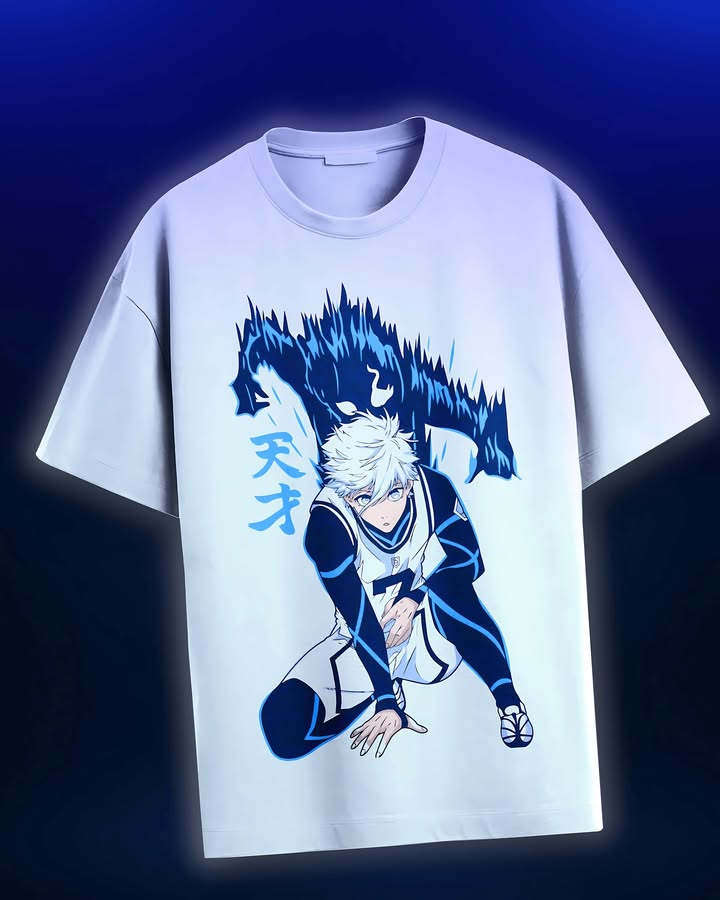 Nagi Seishiro 'Tensai' Blue Lock Streetwear T-Shirt
